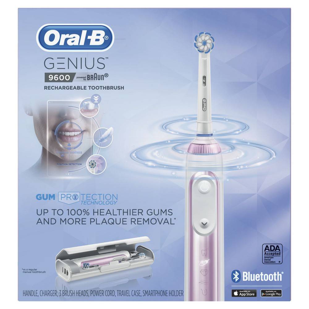 BRAUN OralB ピンク Oral-B Genius 9600 Electric Toothbrush Sakura Pink Delivery Near