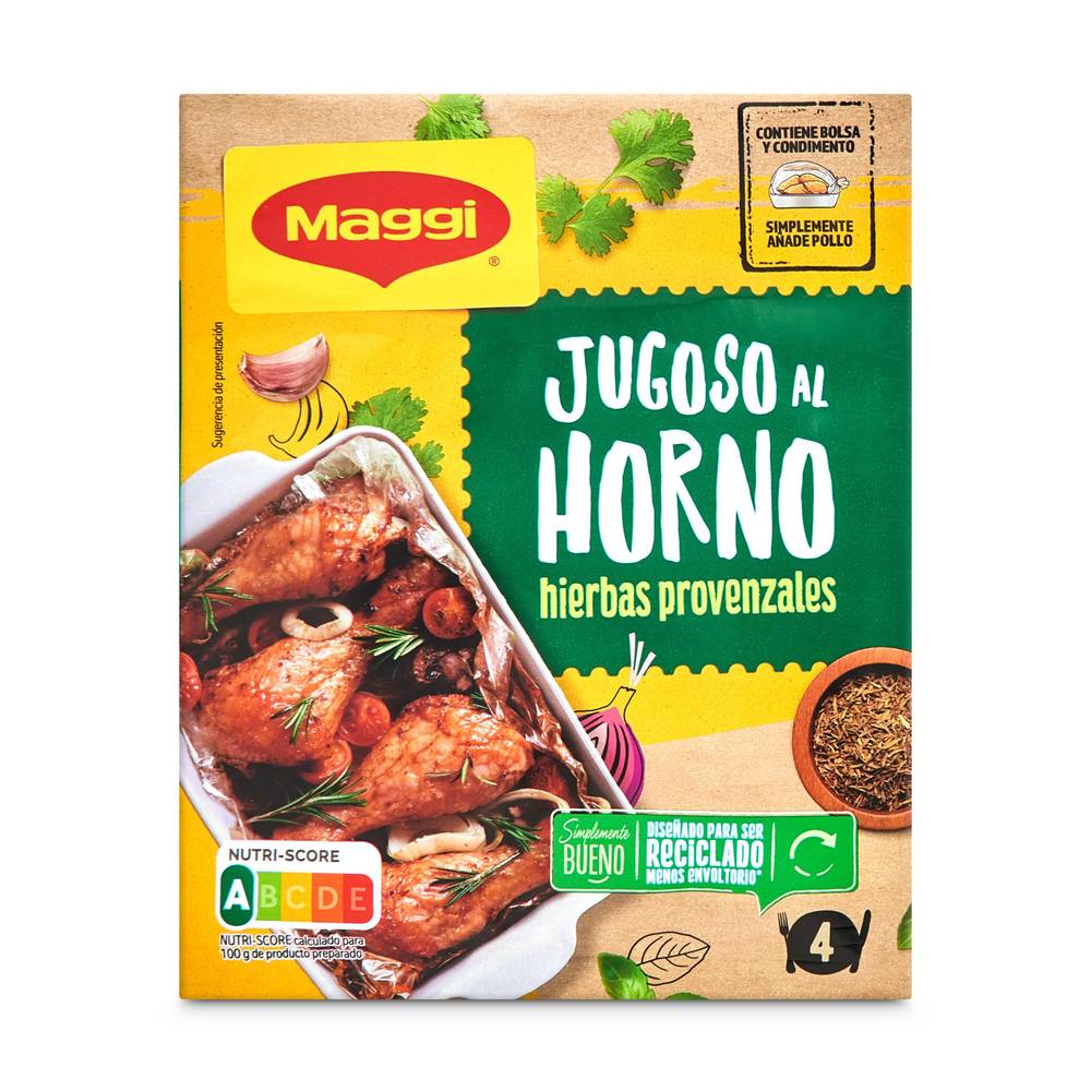 Hierbas Provenzales Maggi Sobre 34 G