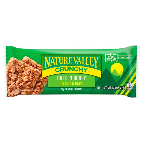 Nature Valley Crunchy Oats 'N Honey Granola Bar (1.5 oz)