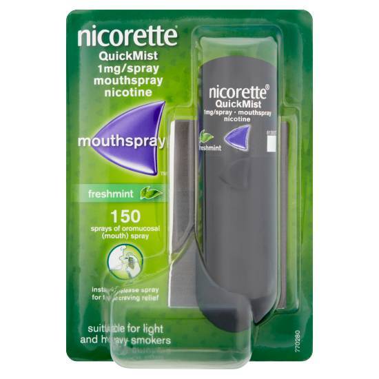 Nicorette Quickmist Freshmint Mouthspray