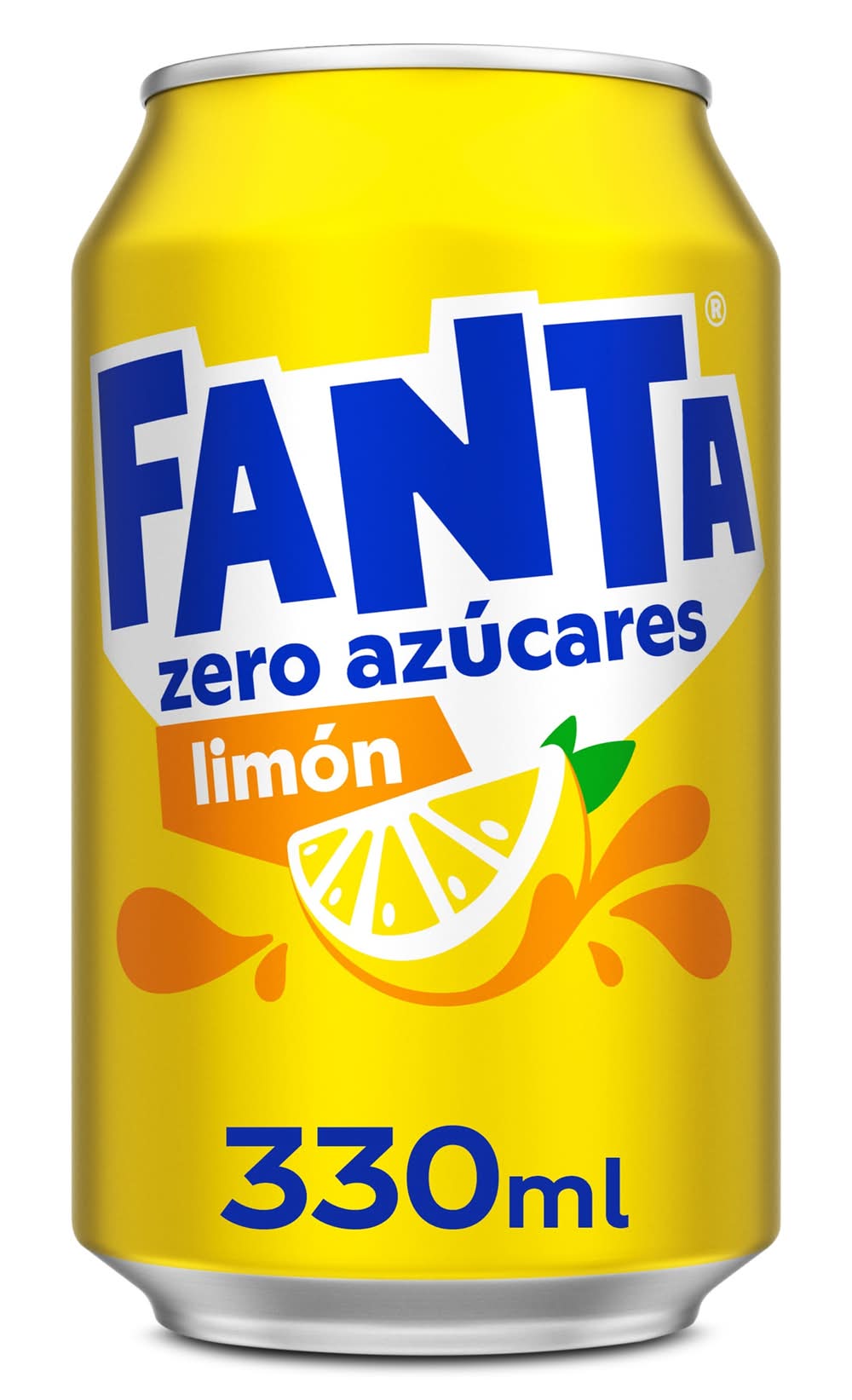 Refresco De Limón Zero Azúcares Fanta Lata 33 Cl