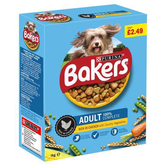 Bakers Small Dog Chicken & Country Vegetables 1.1kg