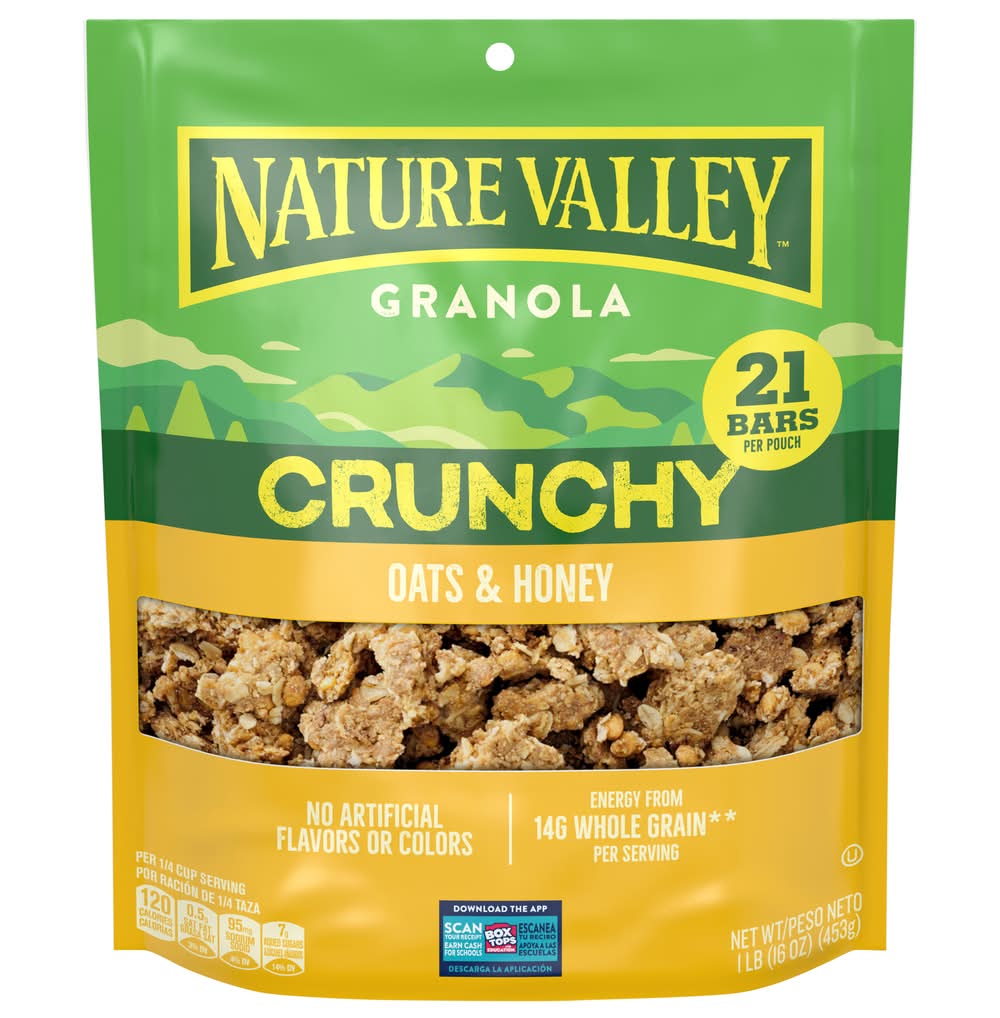 Nature Valley Crunchy Granola Bars, Oats & Honey (1 lbs, 21 ct)