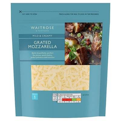 Waitrose & Partners Grated Mozzarella (250g)