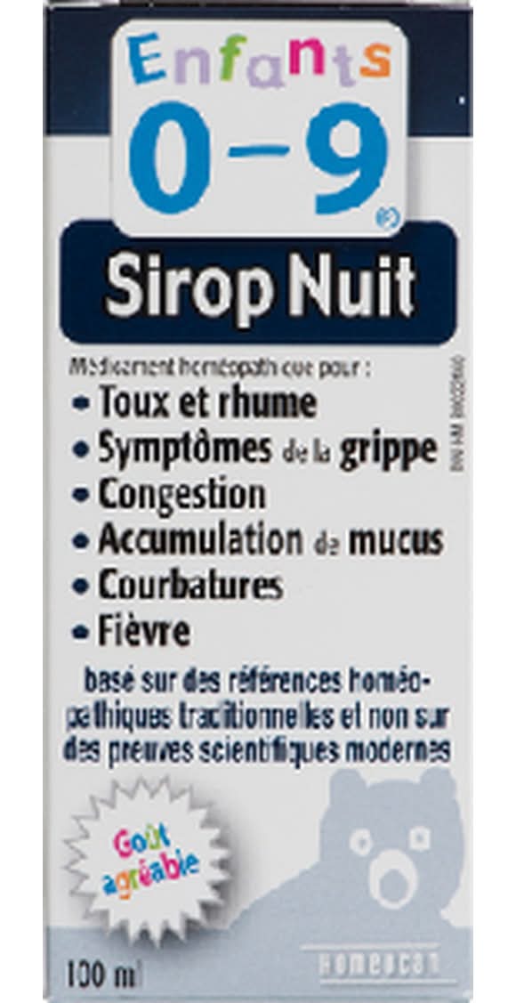 Kids 0-9 Night Syrup Cough & Cold (100 ml)
