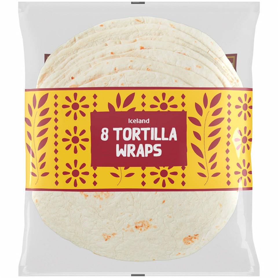 Iceland Tortilla Wraps (8 pack)