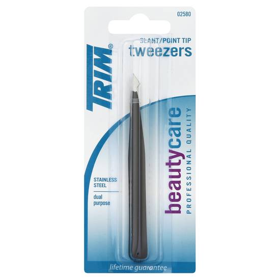Trim Stainless Steel Tweezers (1 pair)