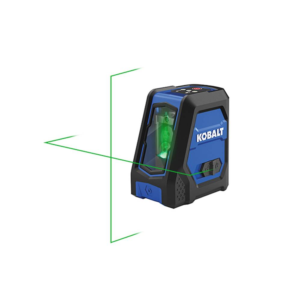 Kobalt 100-ft Green Self-Leveling Cross-line Laser Level | 54402