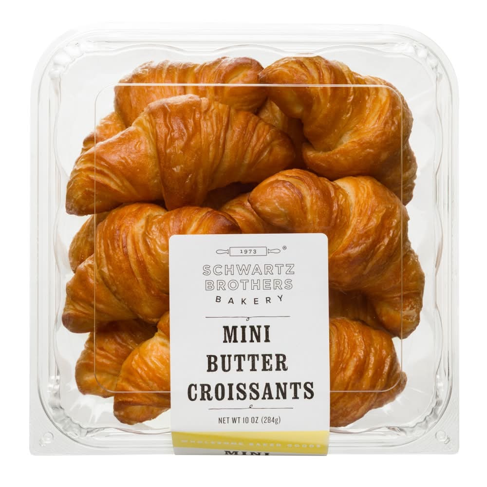 Schwartz Brothers Bakery® Mini Butter Cocktail Croissants
