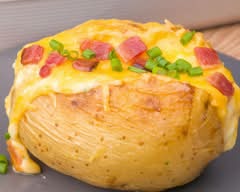 Quentinha batata no pote