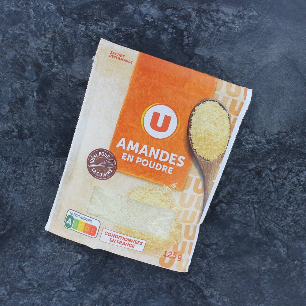 Les Produits U - Amandes en poudre (125g)