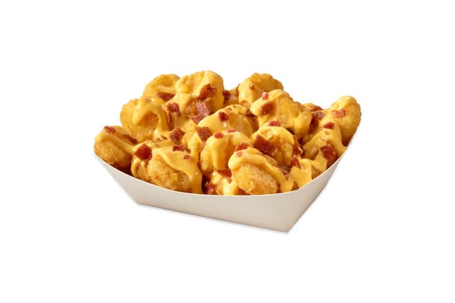 Bacon Cheddar Loaded Hash Rounds