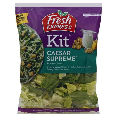 Fresh Express Caesar Supreme Salad Kit (10.5 oz)