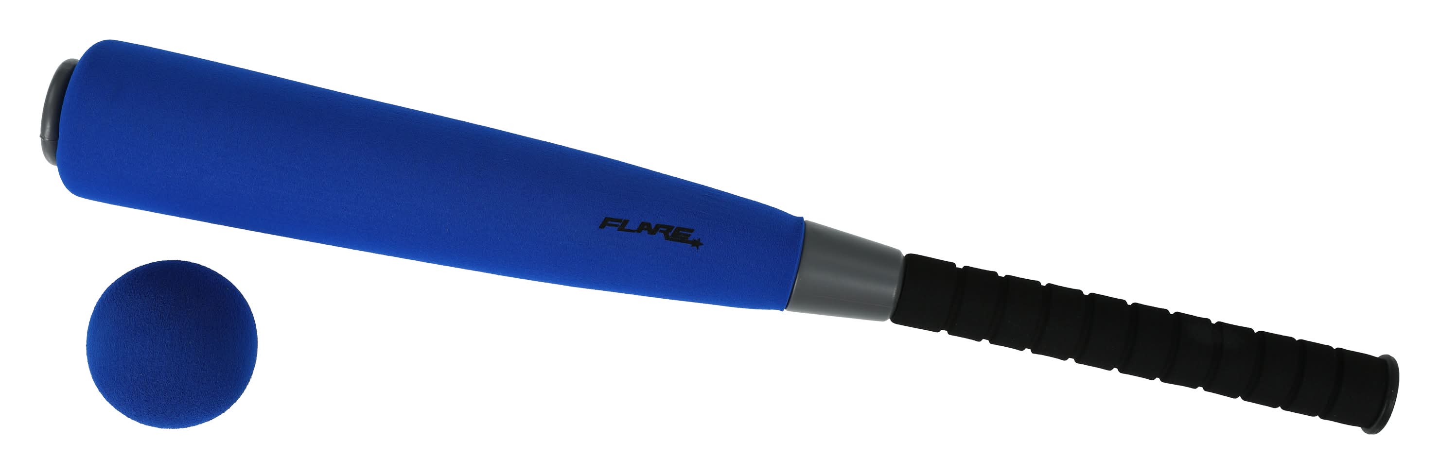 Flare Foam Bat With Ball 24in Blue