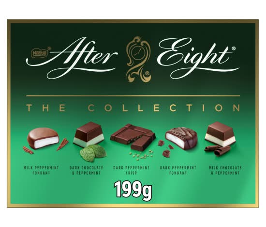 Nestlé Collection Dark & Milk Peppermint Mint Chocolate Box (199g)