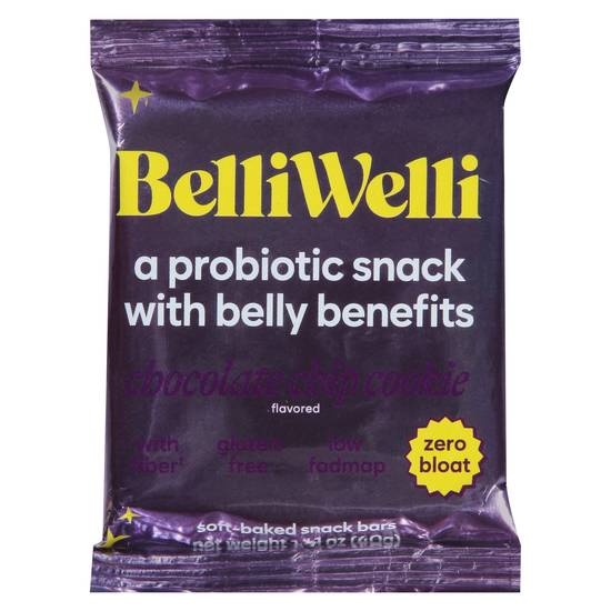 Belliwelli Soft-Baked Chocolate Chip Cookie Snack Bars