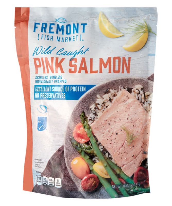 Fremont Fish Market Sinkless Boneless Wild Caught Pink Salmon (16 oz)