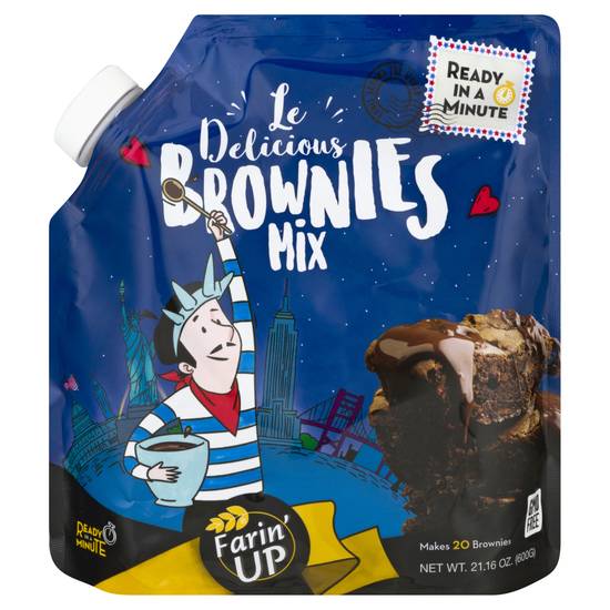 Farin' Up Le Delicious Brownies Mix (21.2 oz)