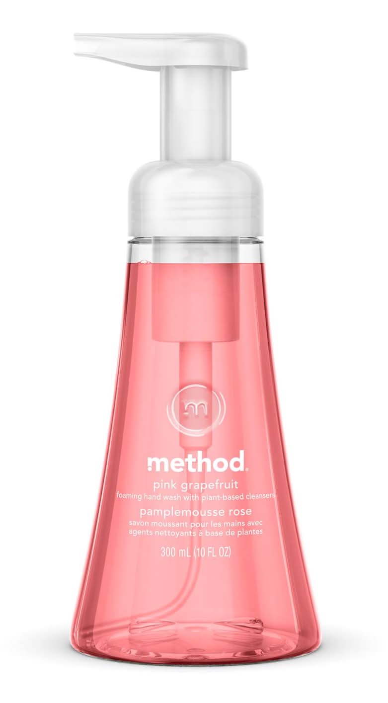 Method Pink Grapefruit Scent Foam Hand Wash 10 Oz