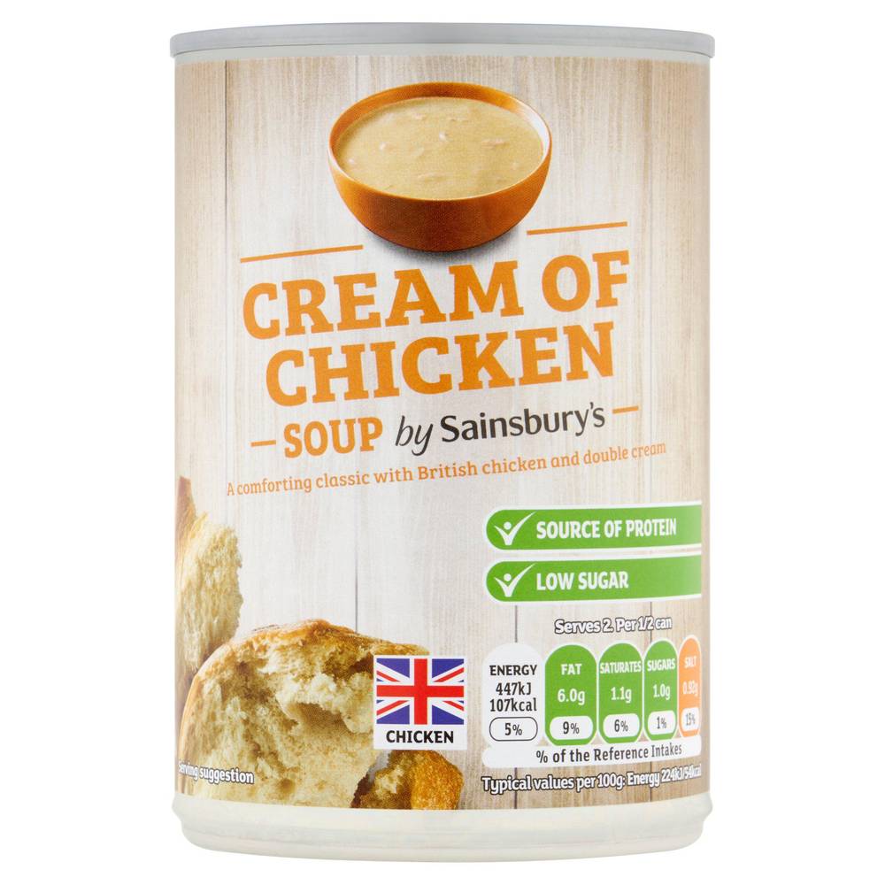 Sainsbury's Cream Of Chicken Soup 400g