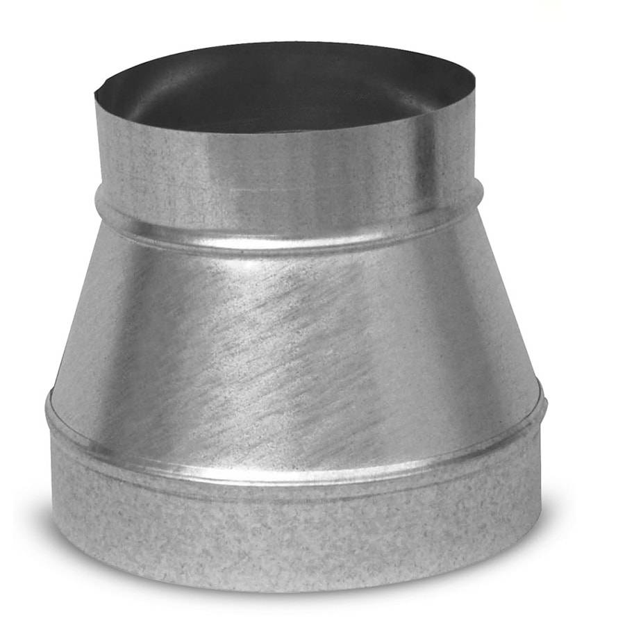 IMPERIAL 8-in 30 Gauge Galvanized Steel Round Duct Reducer | GVL0043-A