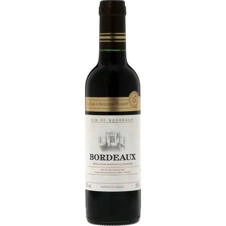 Vin rouge Bordeaux AOC LA CAVE D'AUGUSTIN FLORENT - la bouteille de 37,5cL