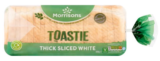 Morrisons Thick Sliced White Toastie (800g)
