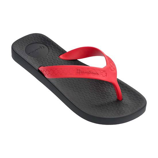 Ipanema chinelo masculino anatomic surf preto e vermelho (37/38)