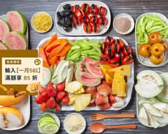 景美夜市 許家現切水果