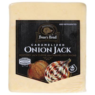 BOARS HEAD CARAMELIZED ONION JACK CHEESE
