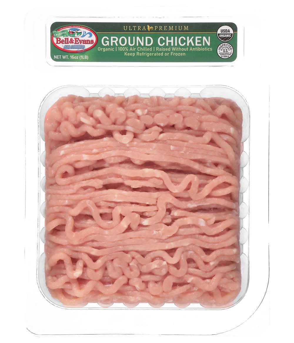 Belle & Evans Organic Ground Chicken (16 oz)