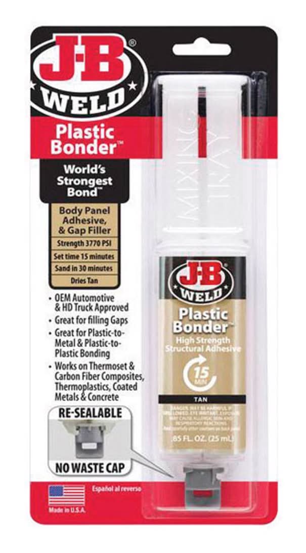 J-B Weld High Strength Plastic Bonder Liquid 0.85 Oz