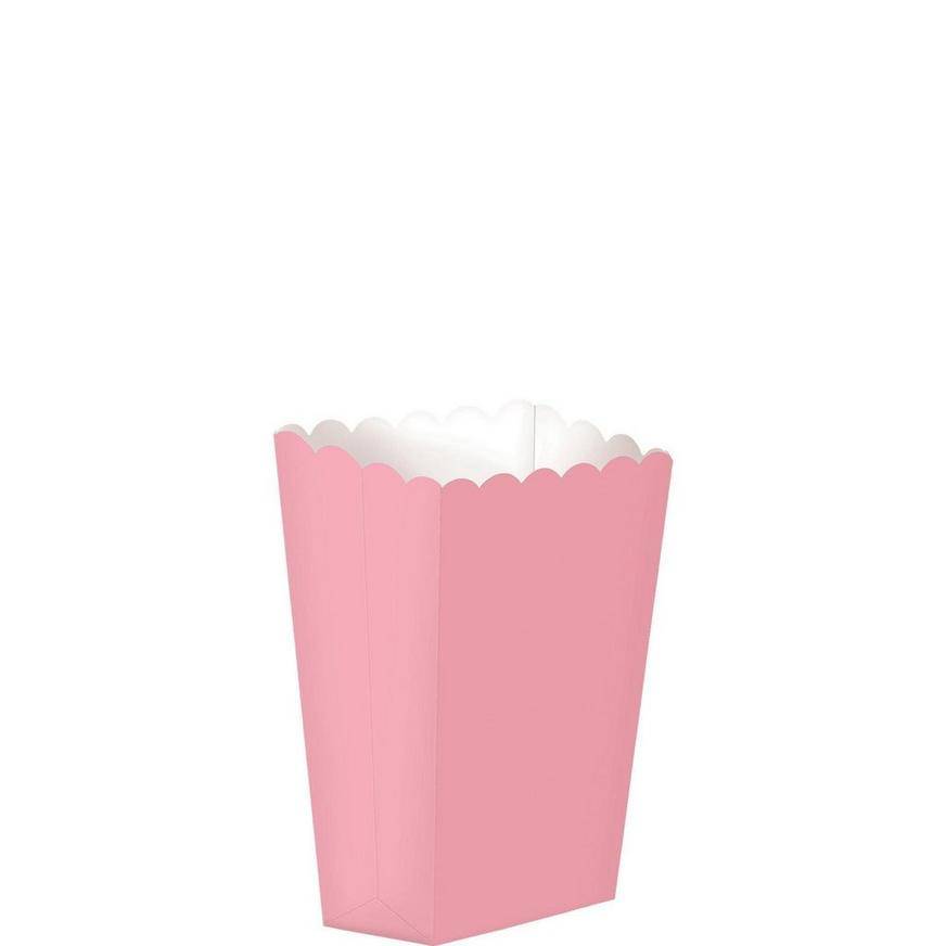 Party City Mini Popcorn Treat Boxes (female/pink)
