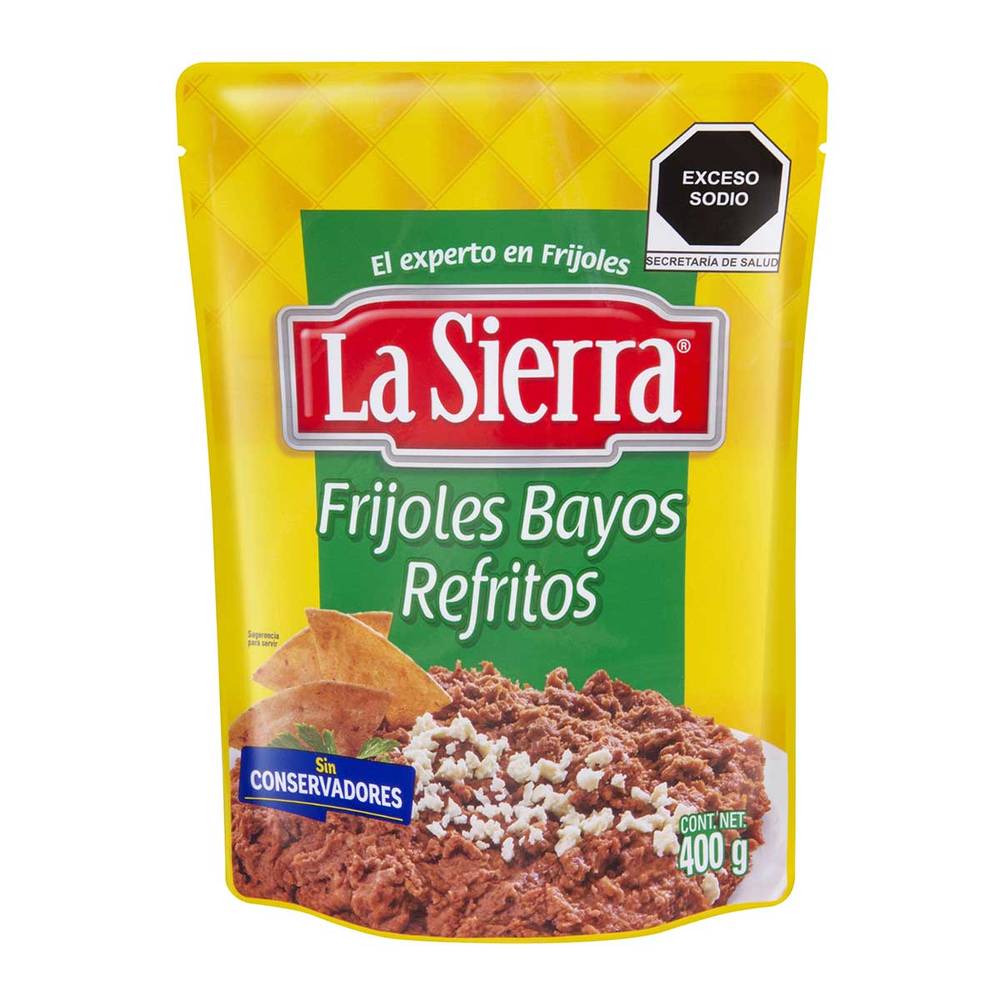 La sierra frijoles bayos refritos