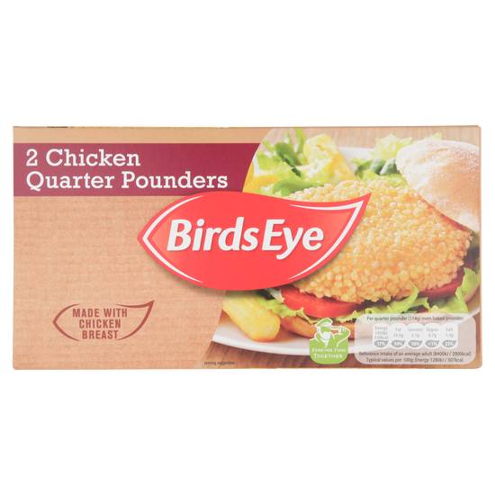 Birds Eye Chicken Quarter Pounders