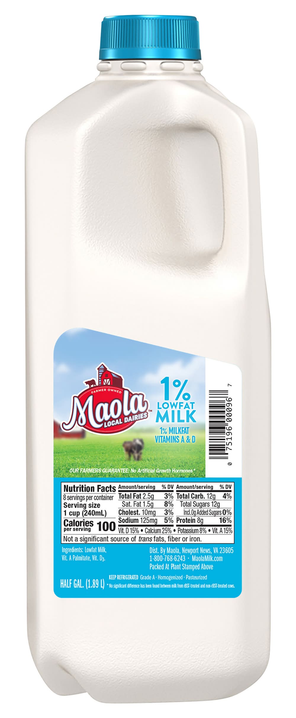 Maola Milk (0.5 gal)