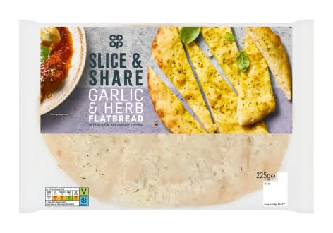 Co-op Garlic, Flatbread (225g)
