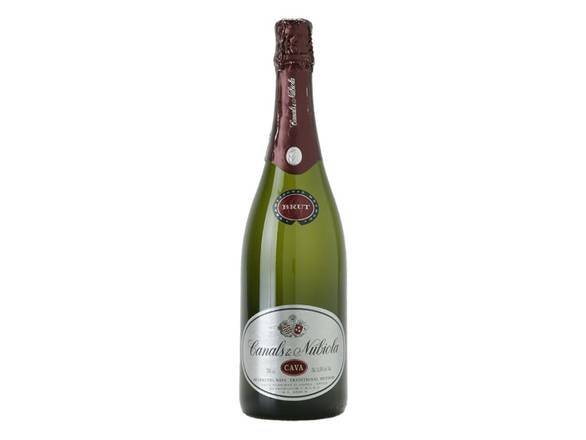 Canals & Nubiola Cava Brut Sparkling Wine (750 ml)