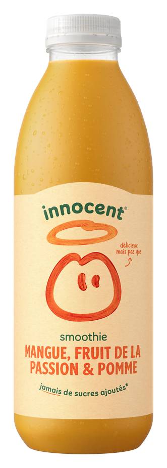 Smoothie mangue passion Sans sucres ajoutés - INNOCENT - 750ml