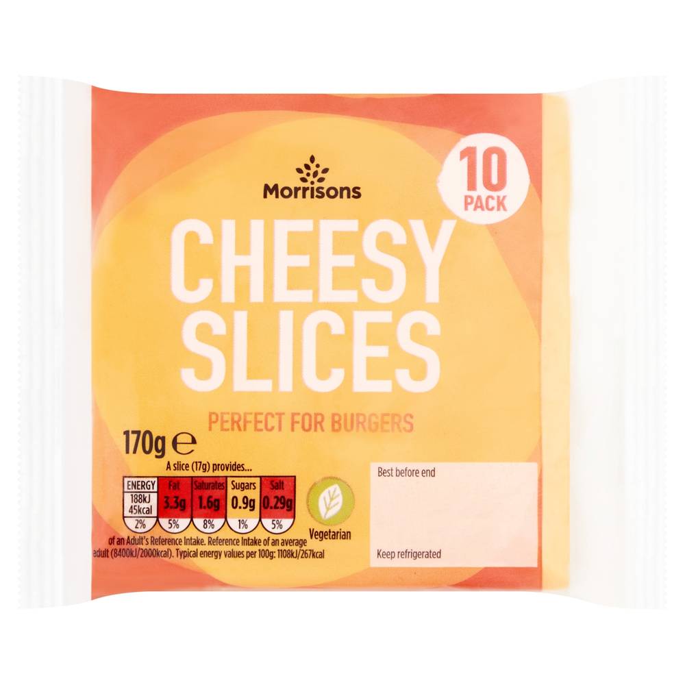 Morrisons Cheese Slices (10 pack)