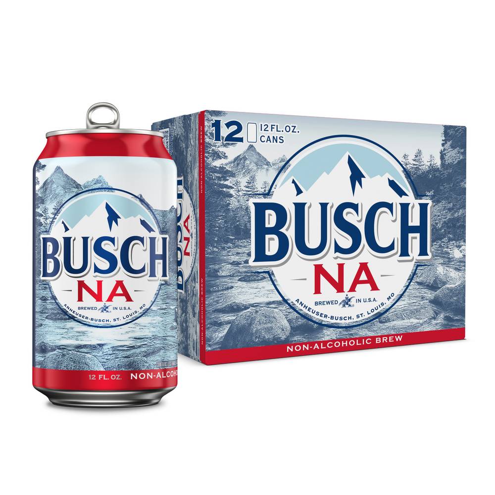 Busch Domestic Non-Alcoholic Beer (144 fl oz)