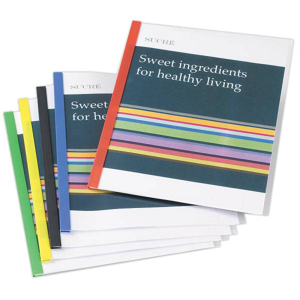 Office Depot Sliding Bar Report Covers (6 ct) (assorted)