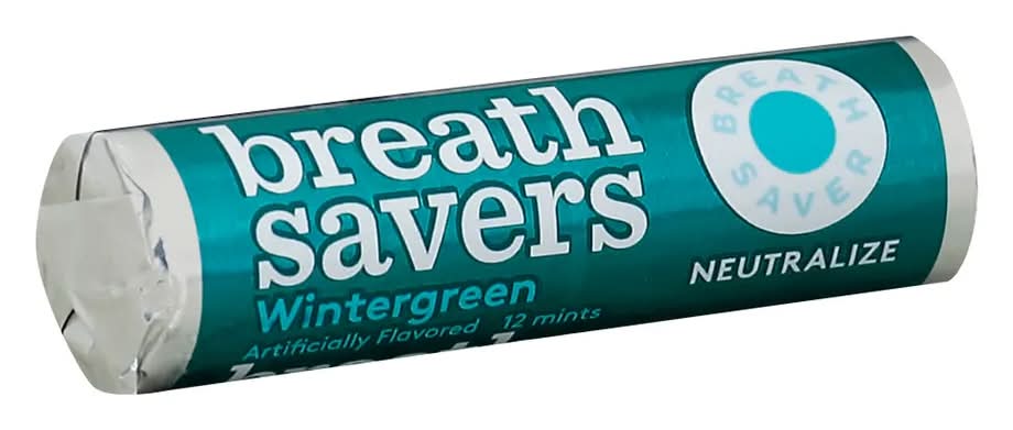 Breath Savers Mints in Wintergreen