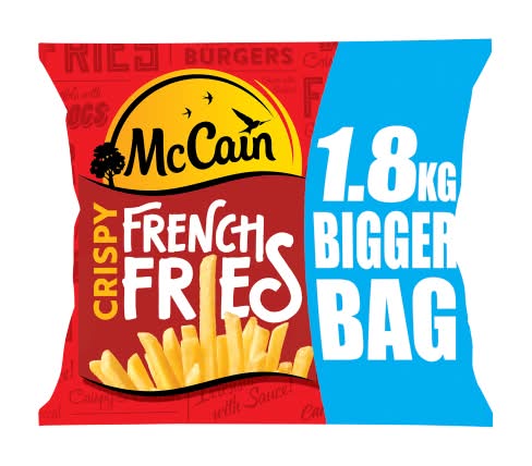 McCain Crispy French Fries Bigger Bag (1.8kg)