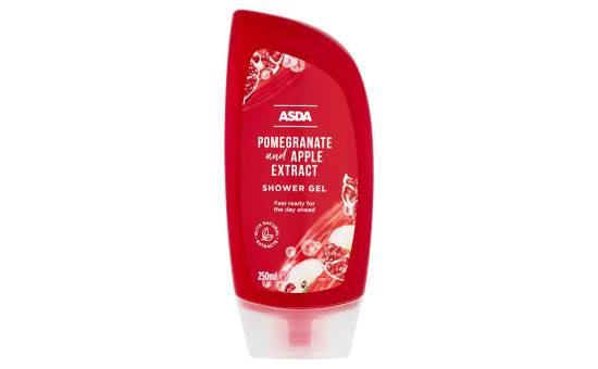 Asda Pomegranate and Apple Extract Shower Gel 250ml