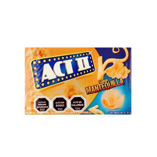 Act II - Cabritas mantequilla - 91 g