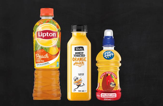 Water, Juice & Iced Tea 300-500ml