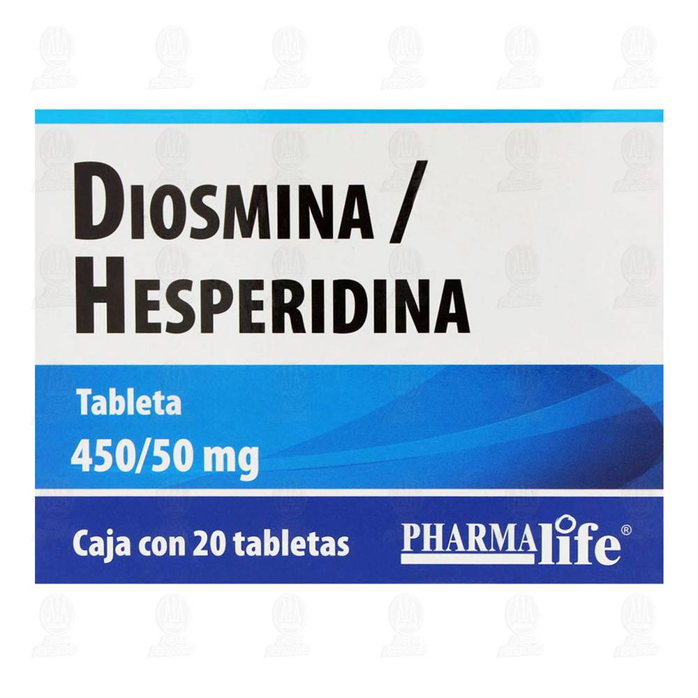 Pharmalife diosmina/ hesperidina tabletas 450 mg/ 50 mg