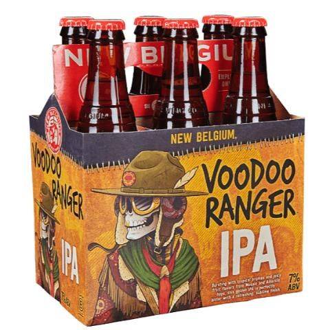 New Belgium Voodoo Ranger IPA 6 Pack 12oz Bottle