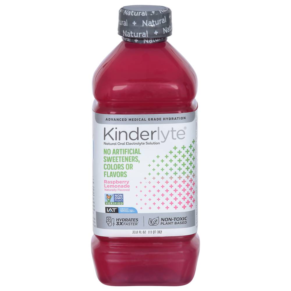 KinderLyte Raspberry Lemonade Electrolytes (33.8 fl oz)